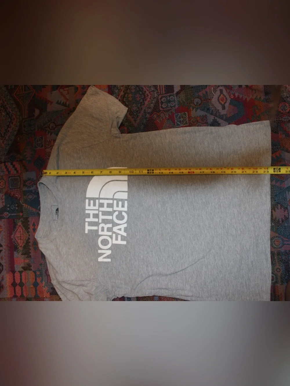 The North Face Circular Design Half Dome Tee - Heather Grey - XS - Picture 7 of 9